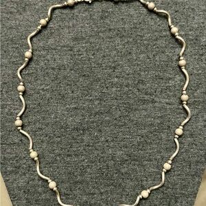 Noodles & Stardust beaded Sterling silver necklace